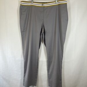 Wildfang The Empower Taped Trouser Grey NWT Size 18